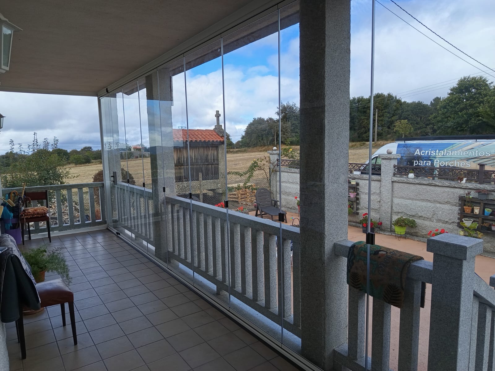 Cerramiento de terraza Glassmon