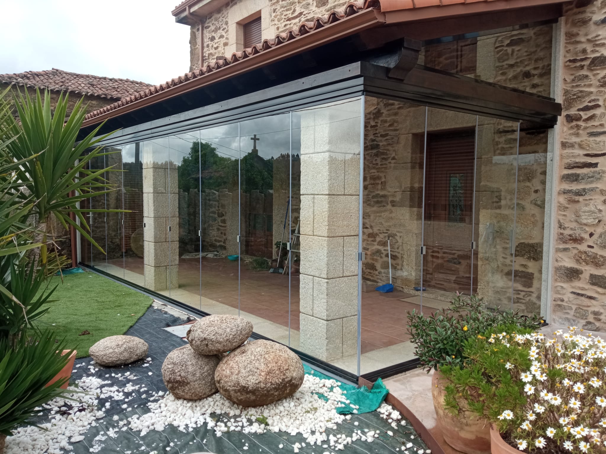 Obras Porches Glassmon