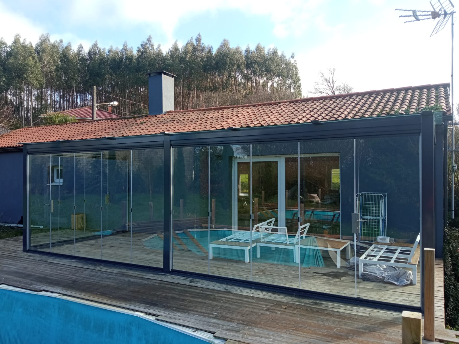 Obras Porches Glassmon