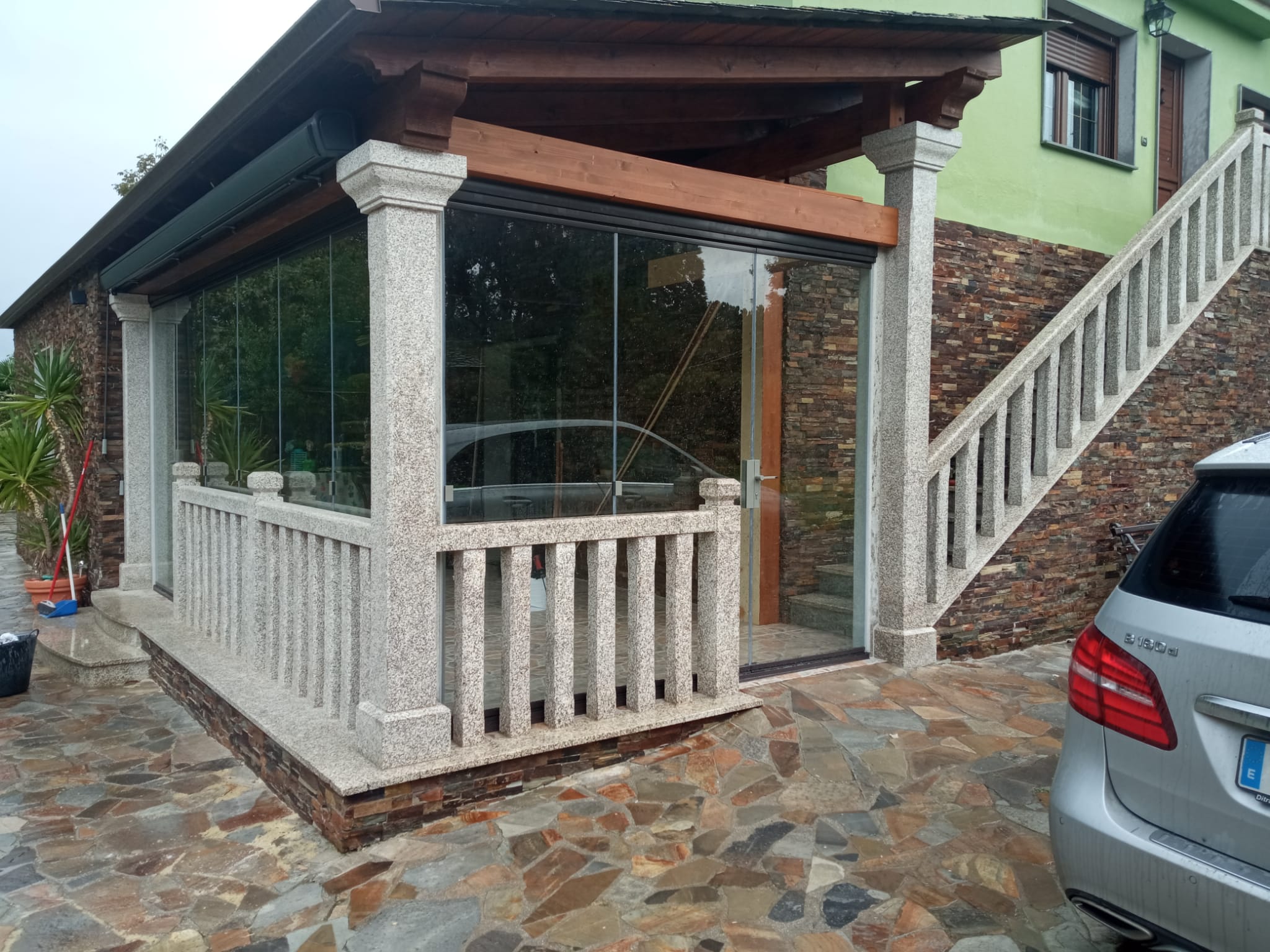Obras Porches Glassmon