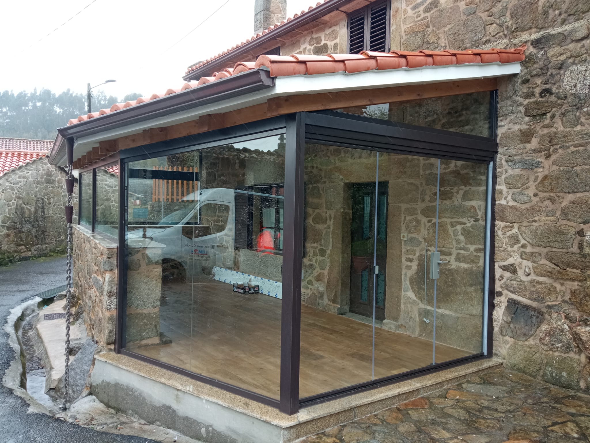 Obras Porches Glassmon