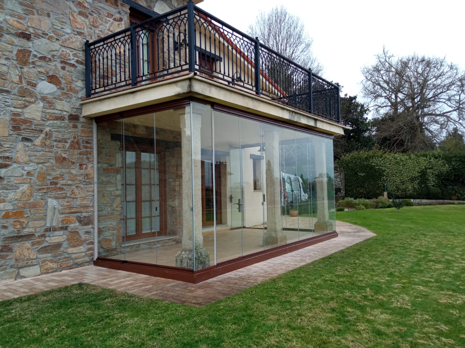 Obras Porches Glassmon